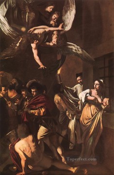 慈悲の七つの行為 カラヴァッジョのヌード Oil Paintings